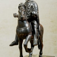 Equestrian Portrait of Charles the Bald