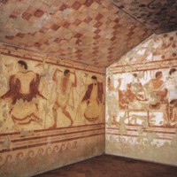 Dancers and Diners, Tomb of the Triclinium