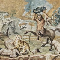 Battle of Centaurs and Wild Beasts