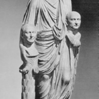 Patrician Carrying Portrait Busts of Two Ancestors (Known as the Barberini Togatus)