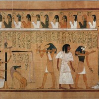 Judgment of Hunefer Before Osiris